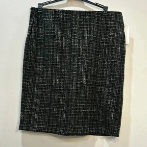 Jenna Rose Tweed Pencil Skirt - Size 14